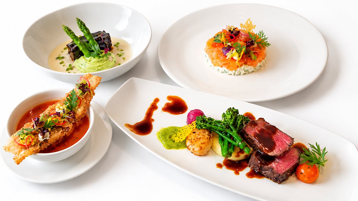 Four-course tasting menu