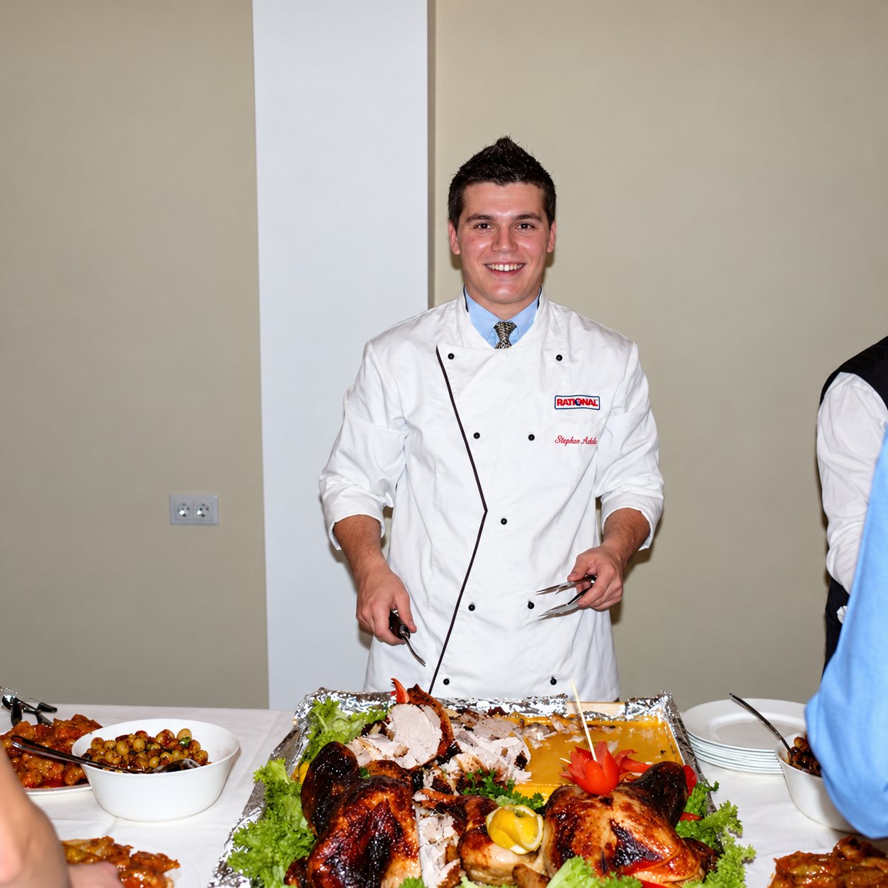 Early years: buffets and events